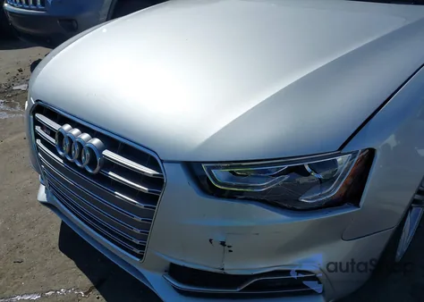 2014 Audi S5 3.0T Premium Plus from USA, damaged, VIN WAUCGAFH1EN010250